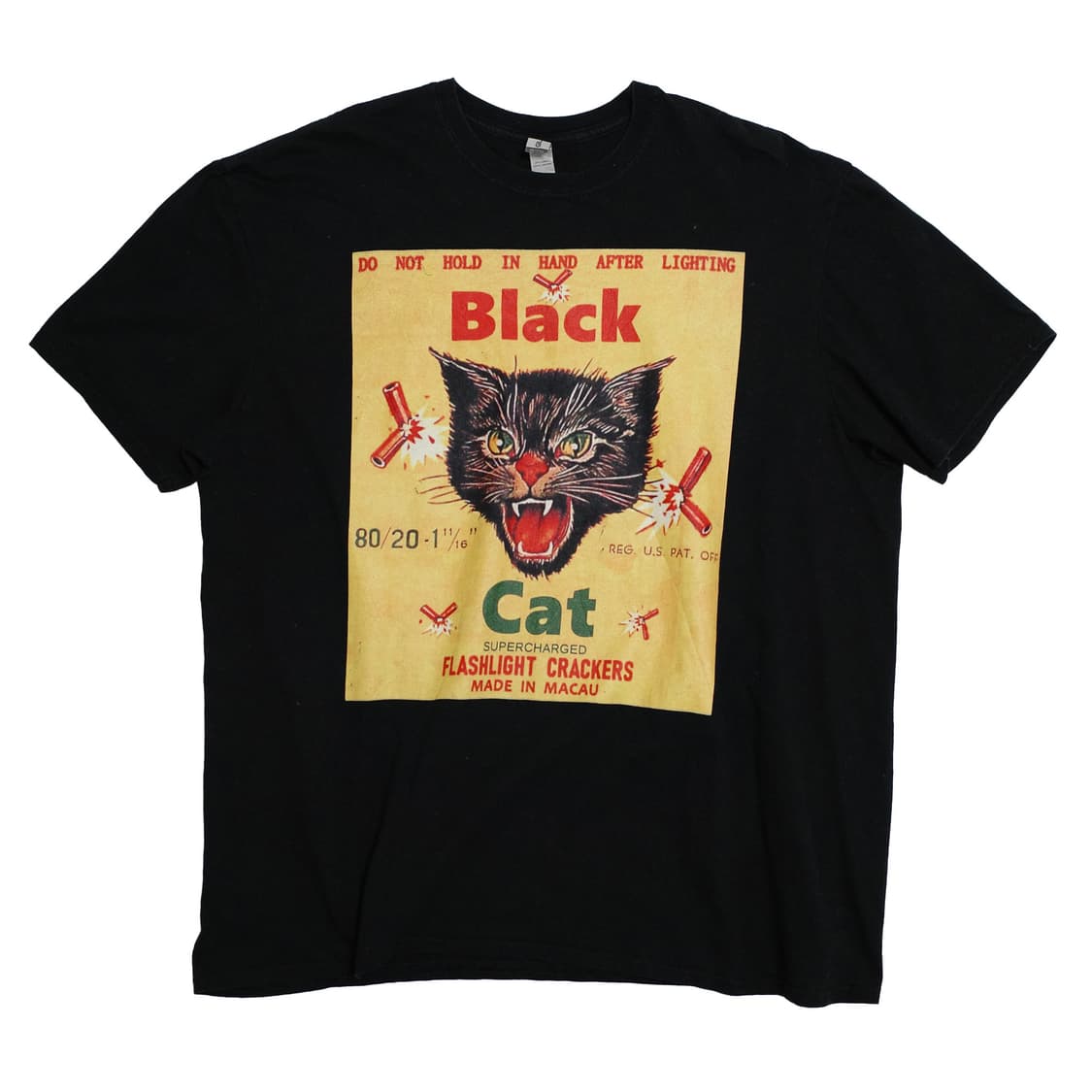 Black Cat Fireworks 폭죽 패키지 티셔츠 상품이미지1