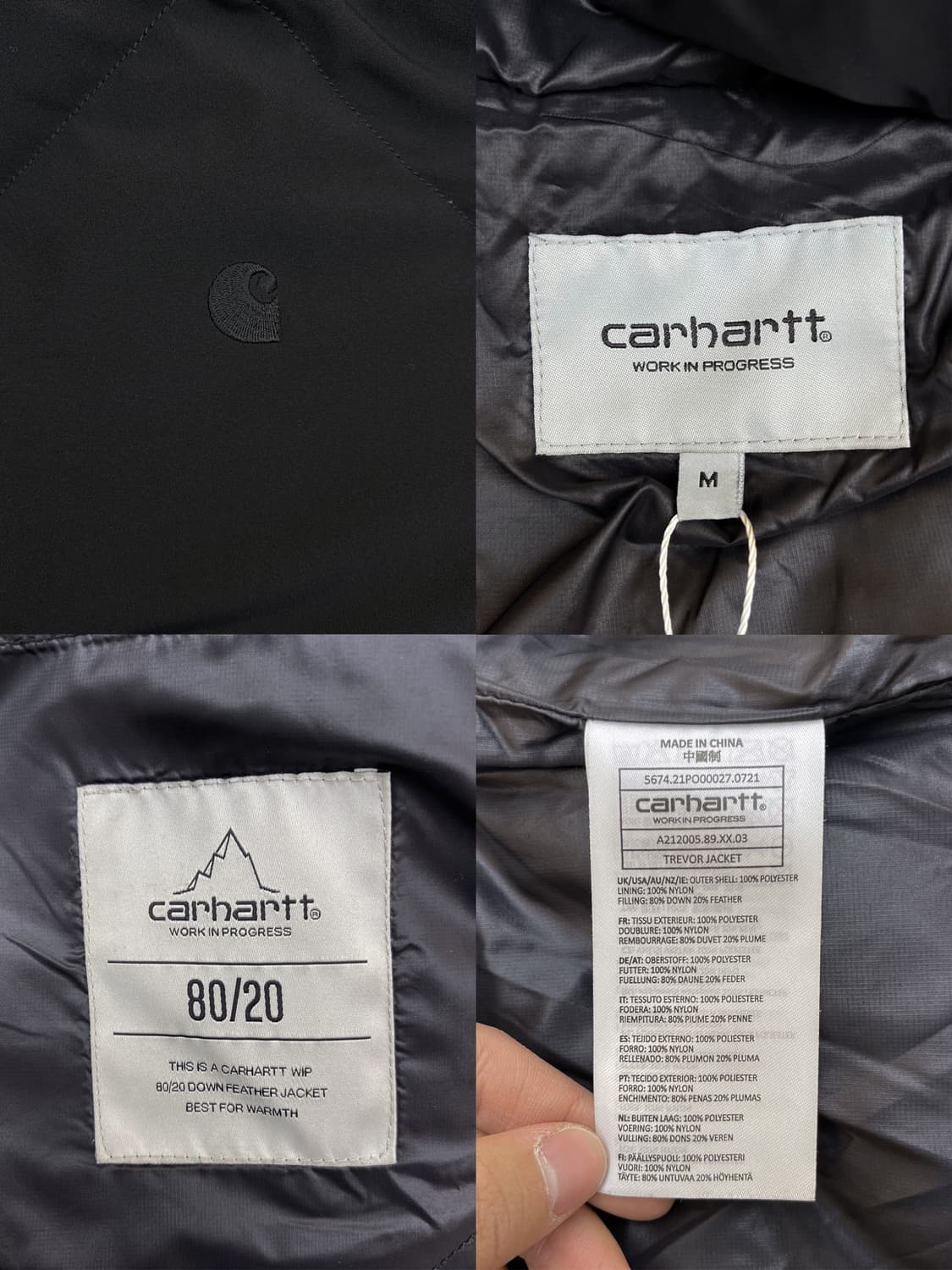 칼하트 윕 트레버 다운 자켓 상품이미지9