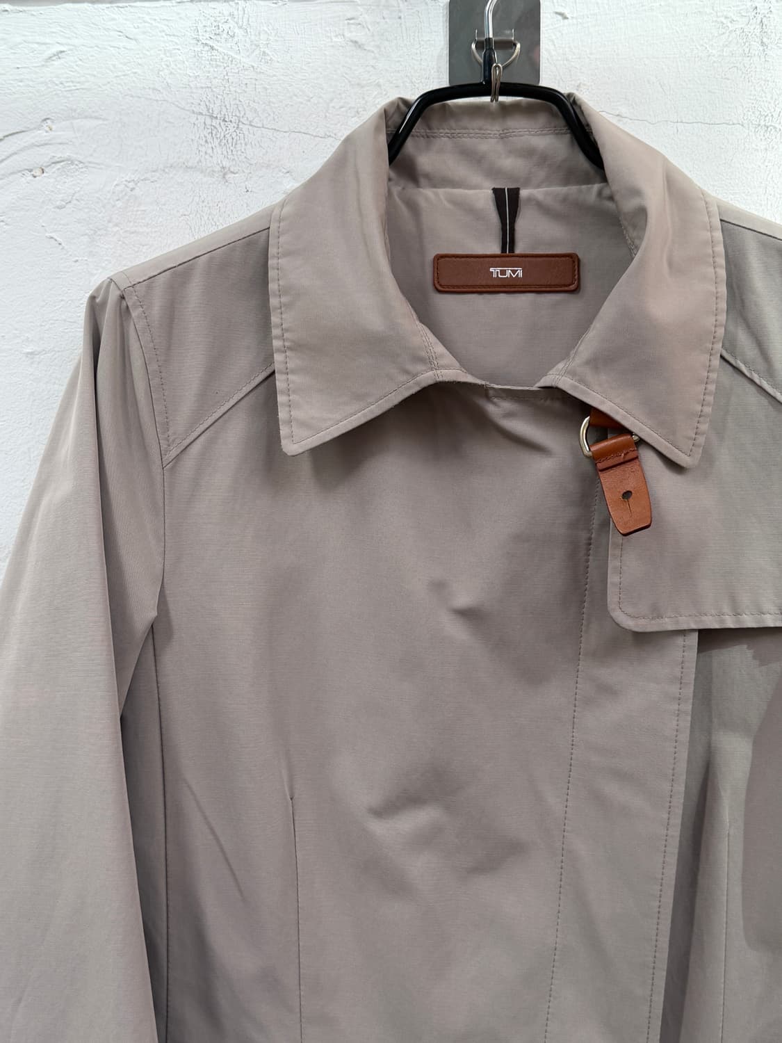 TUMI 투미 더블 브레스트 트렌치 코트 XS 상품이미지3