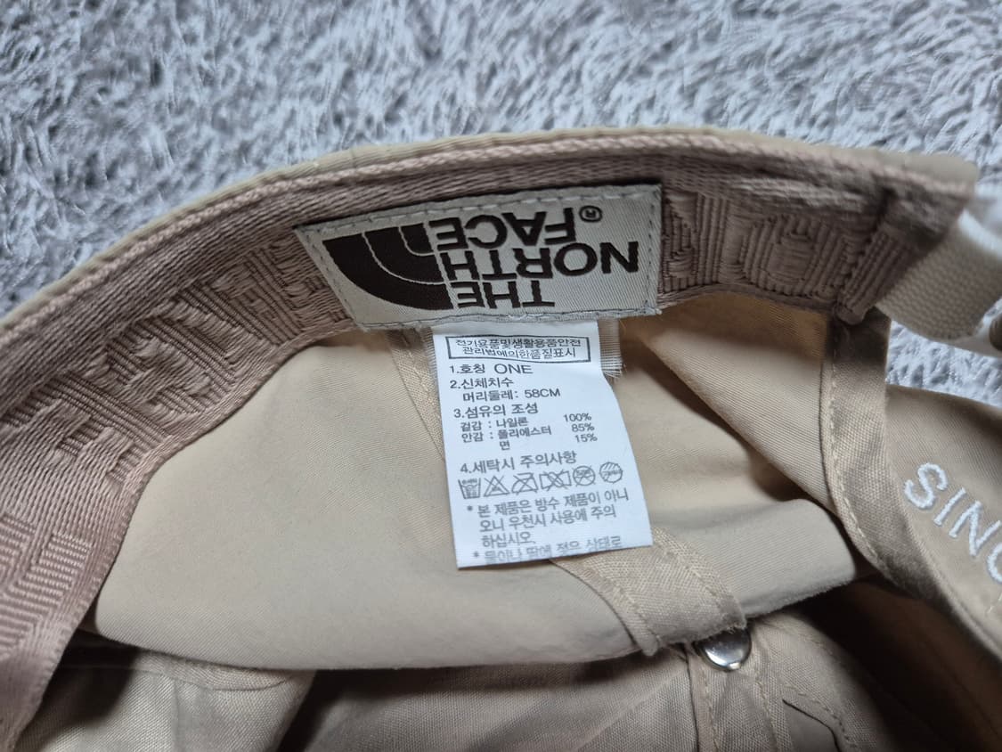 노스페이스 나일론 볼캡 베이지 58 상품이미지8