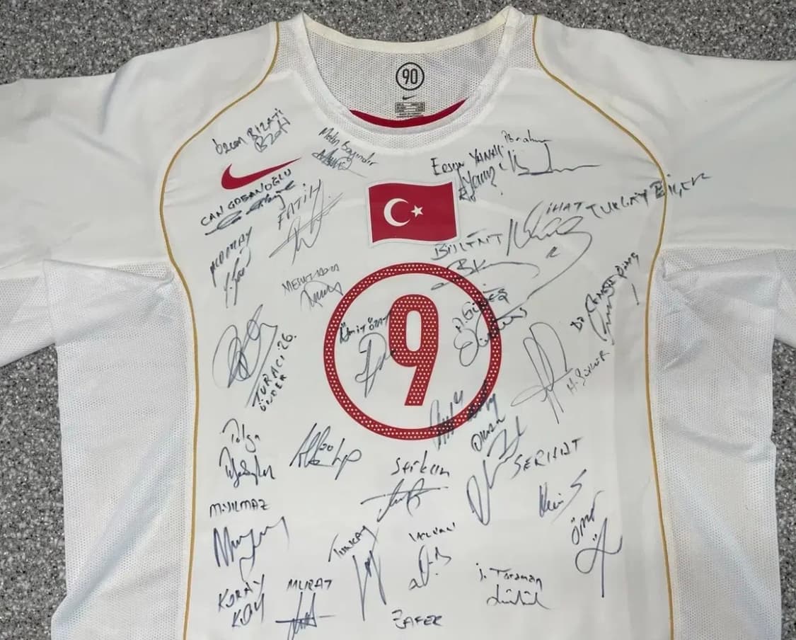 튀르키예(터키) 04/06 어웨이 싸인 유니폼 XL 긴팔 상품이미지1