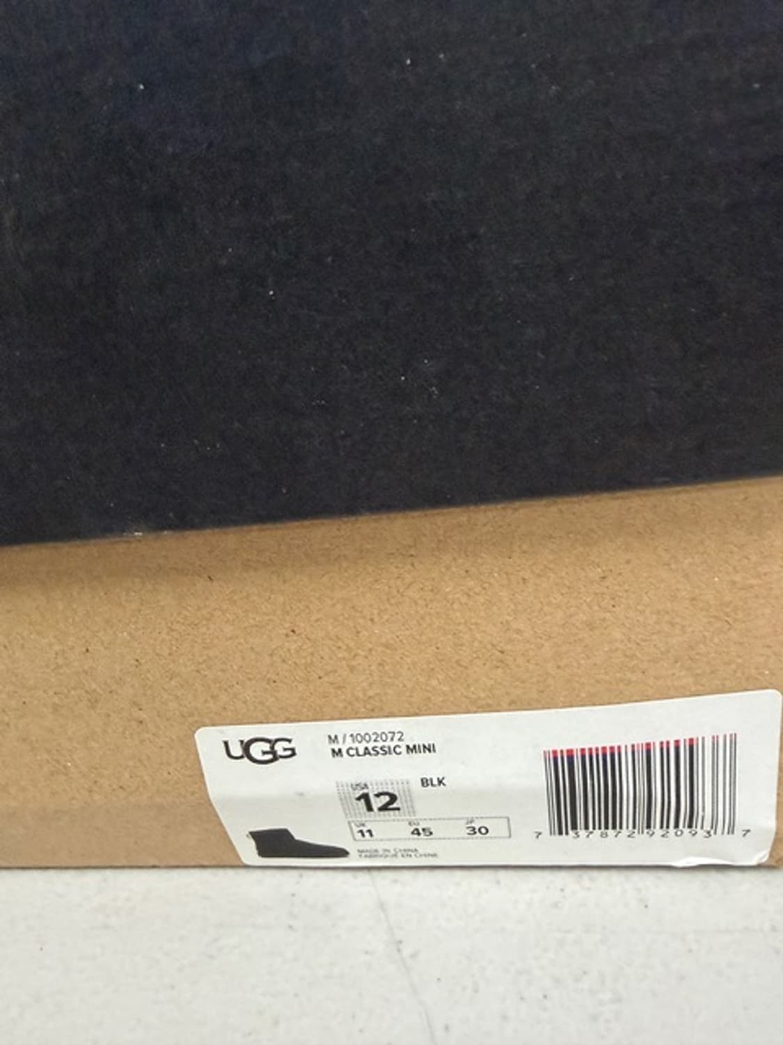 [ 300 ] 어그 클래식 미니 블랙 남성용 상품이미지7