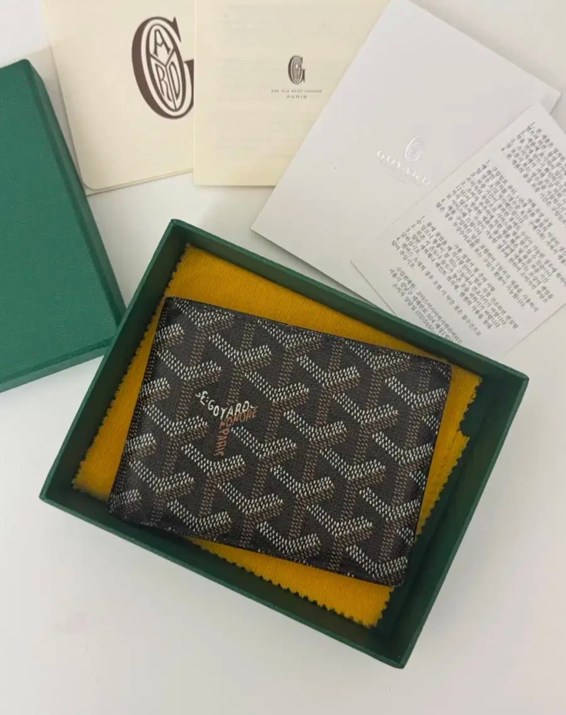 [정품/OS] 고야드 빅투아르 반지갑 상품이미지1