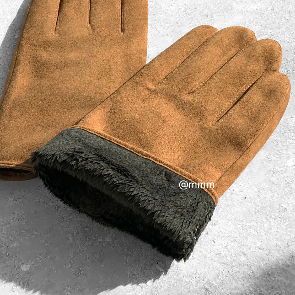 [Unisex] 스웨이드 가죽 장갑 스마트터치 상품이미지8