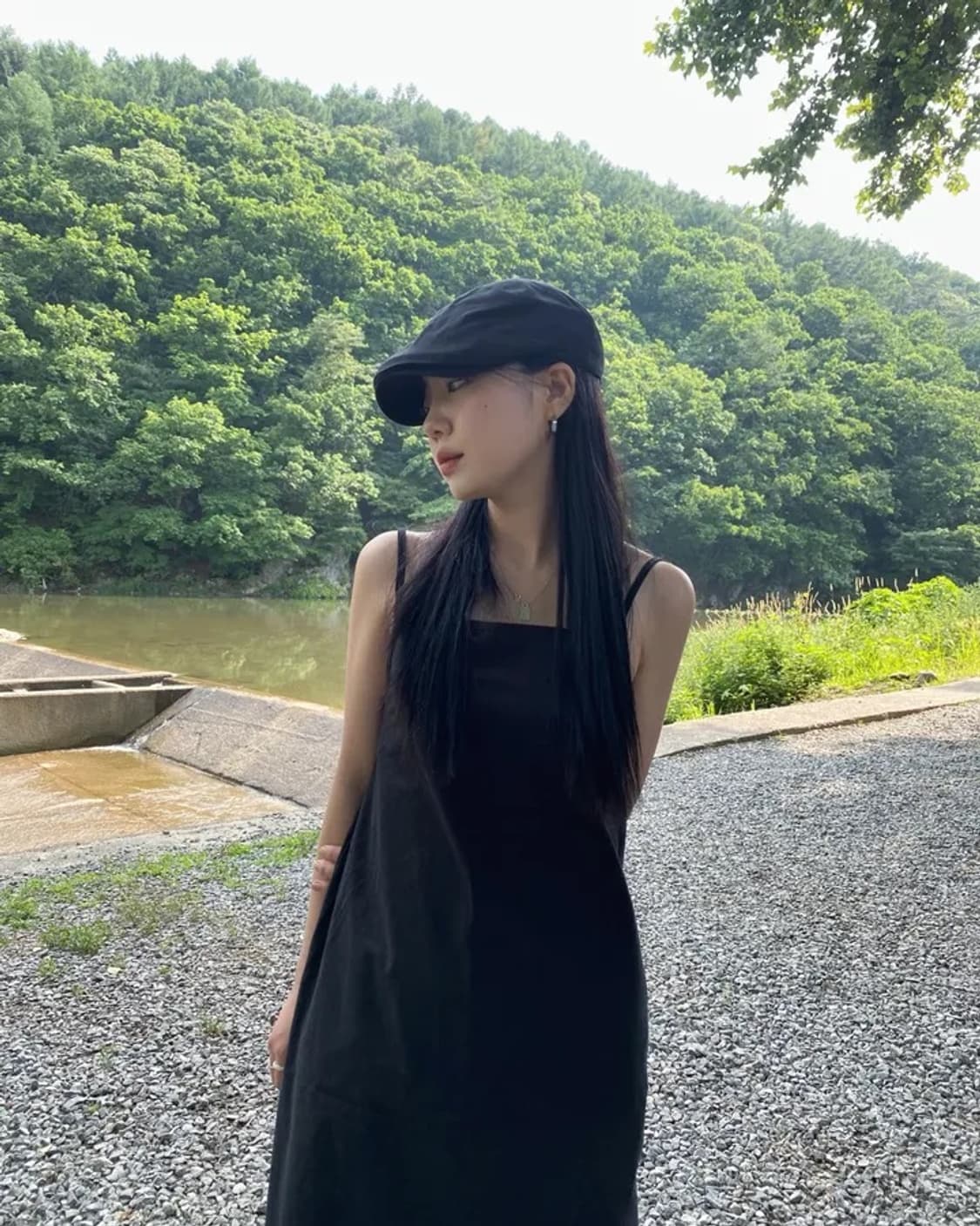 패닝 포멀 헌팅캡 블랙 상품이미지1