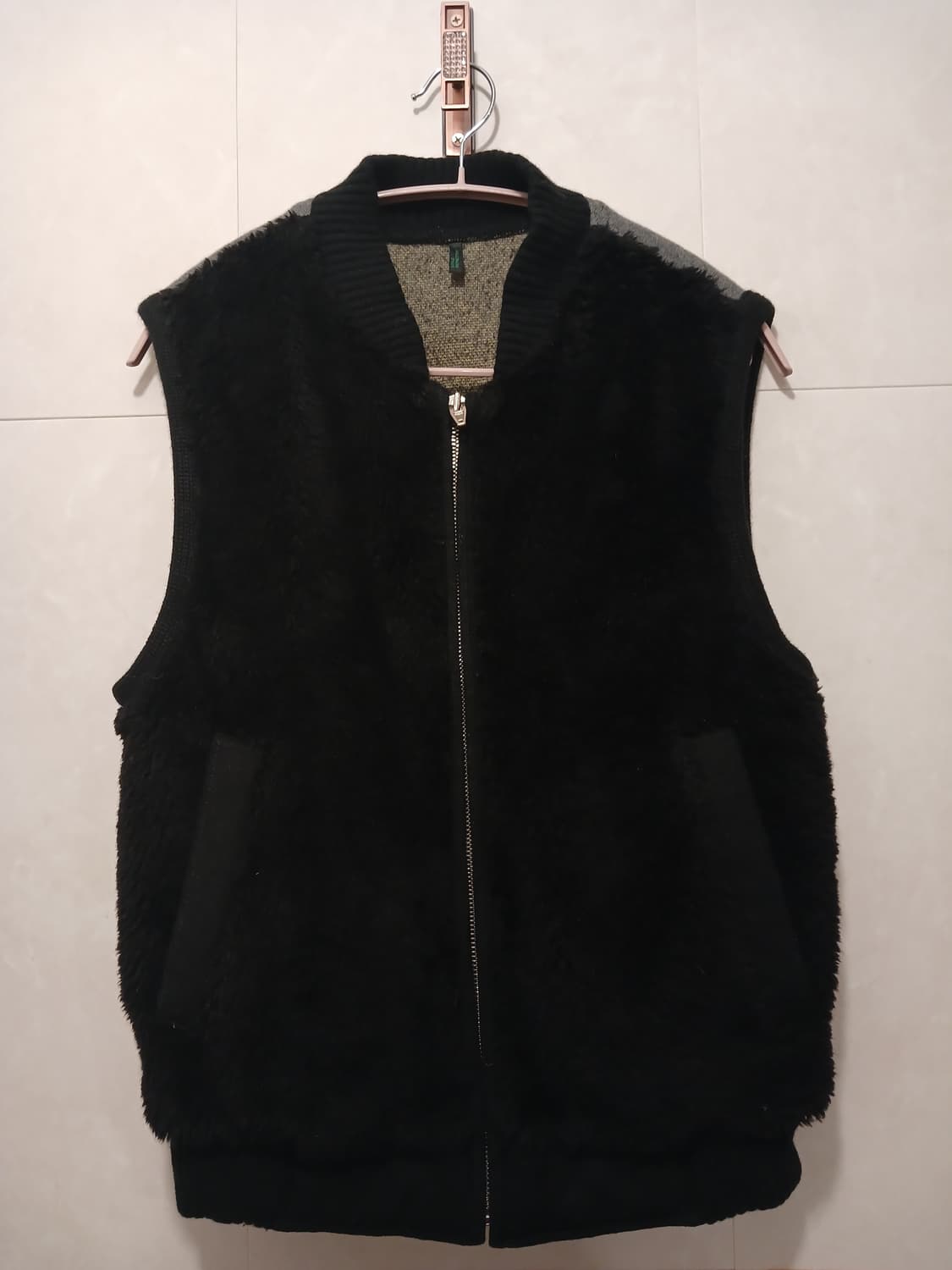 베네통 정품 여성 양모 100% 소재 조끼 42 사이즈 상품이미지1