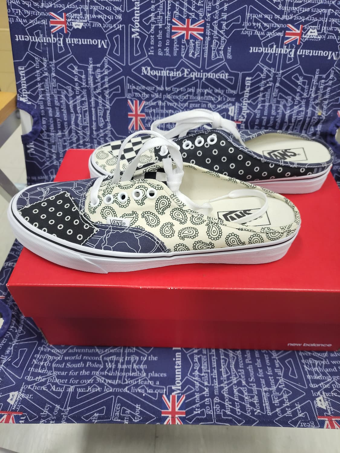 반스 어센틱  멀티 패턴 뮬 270 상품이미지1