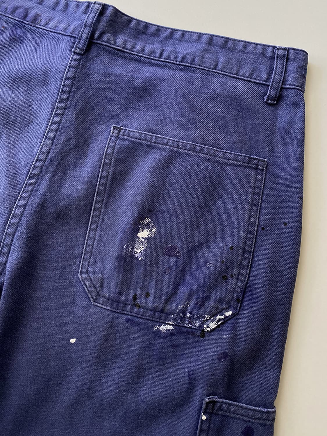 빈티지 오리지널 페인팅 프렌치 워크팬츠 006 상품이미지8