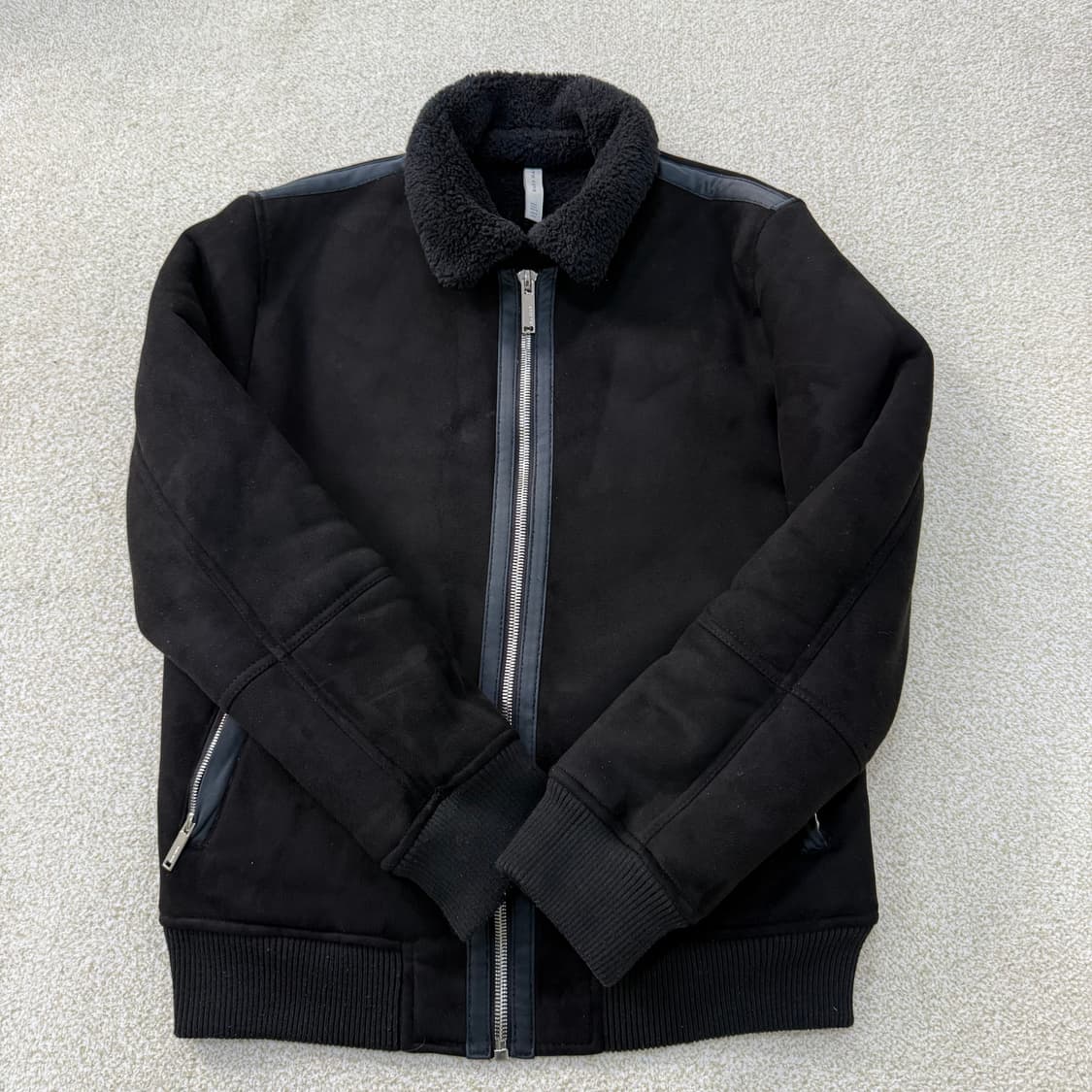 [M] 자라 스웨이드 남성자켓 1223T1 상품이미지1