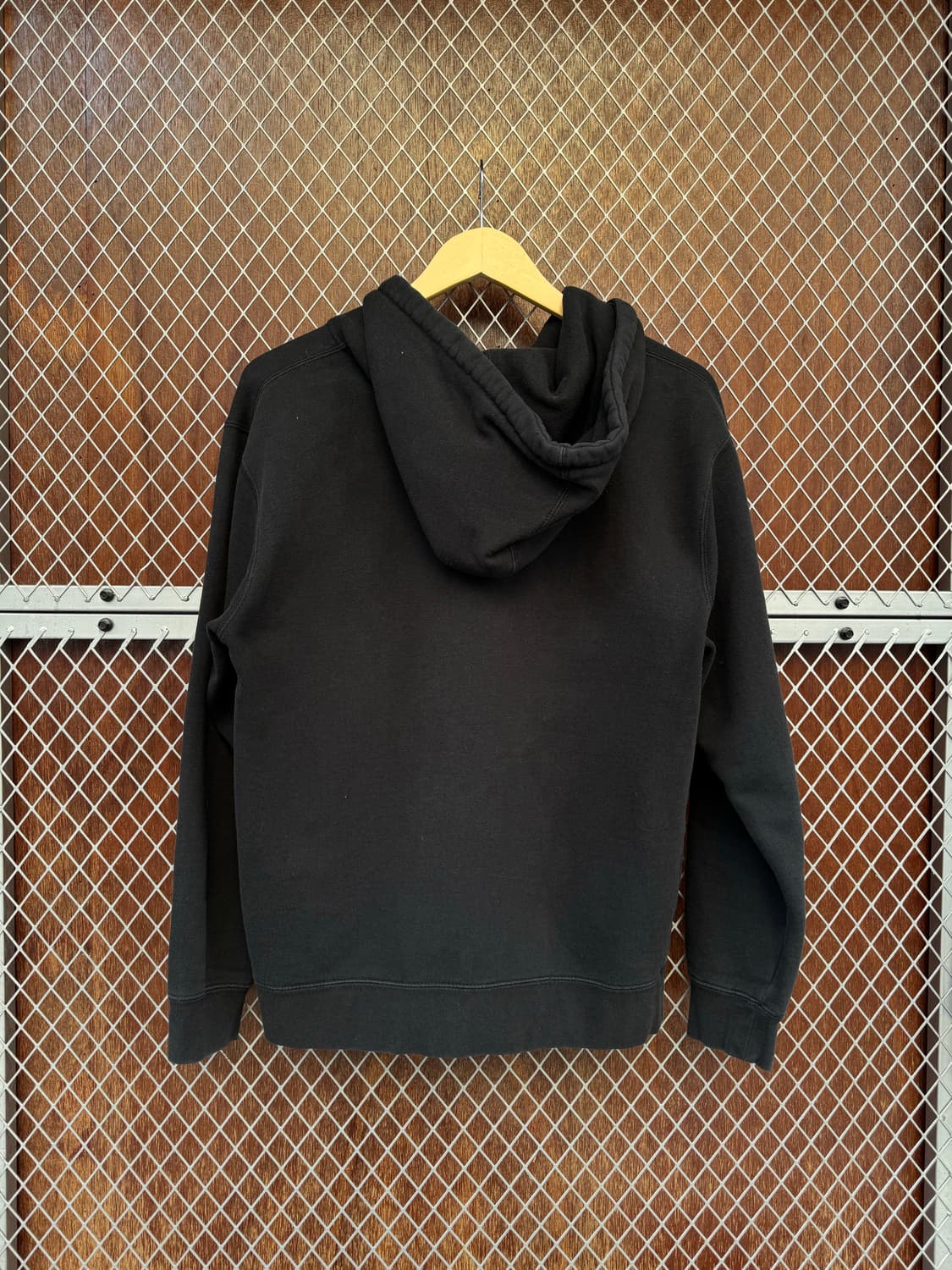 오베이 obey 로고자수 기모 후드집업 S 상품이미지5