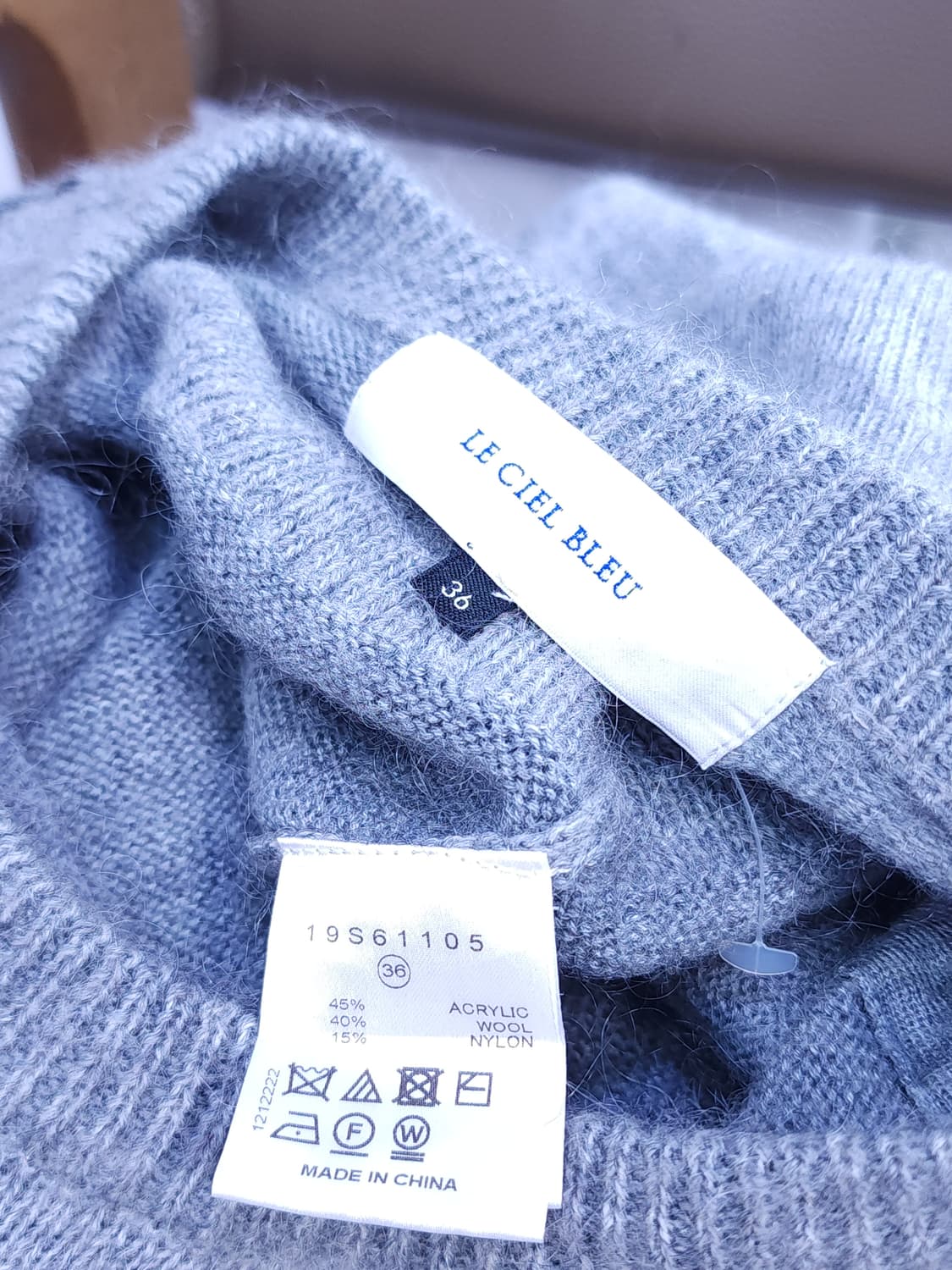 LE CIEL BLEU 아일렛 니트 상품이미지9