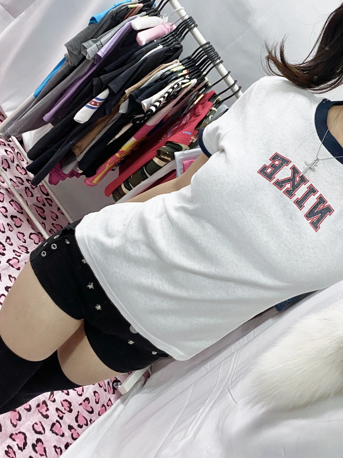[NIKE] 나이키 네이비 링거티 반팔 상품이미지2