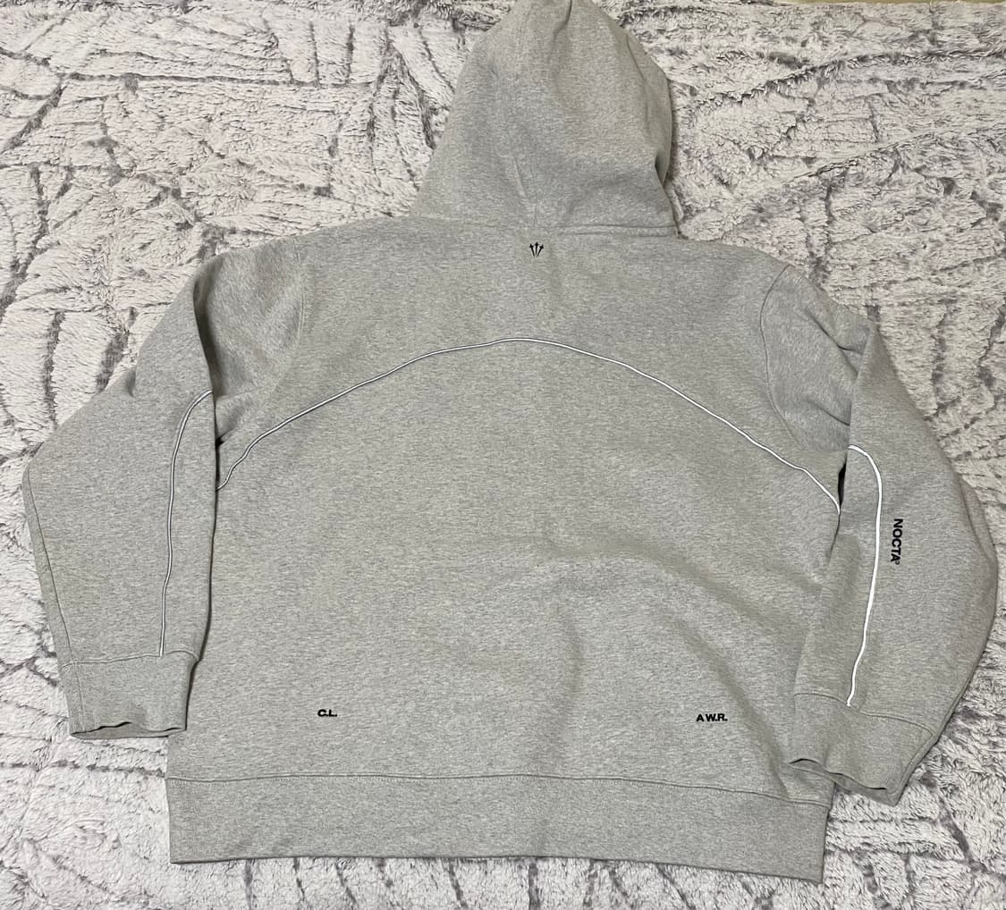 [US XXL] 나이키 X 녹타 카디널 스탁 에센셜 후드 그레이 상품이미지5