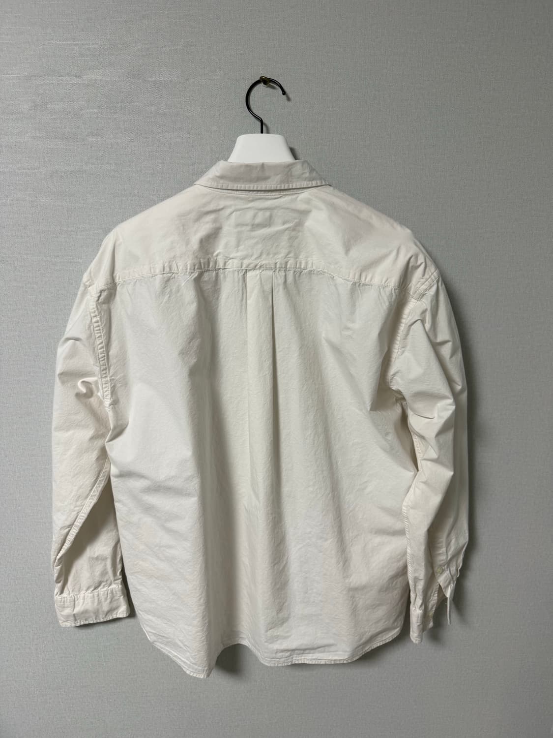 [L] 유니온블루 런드리셔츠 화이트 상품이미지2