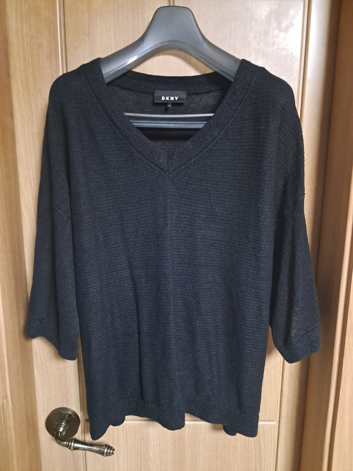 DKNY 린넨 반팔티 S 상품이미지1