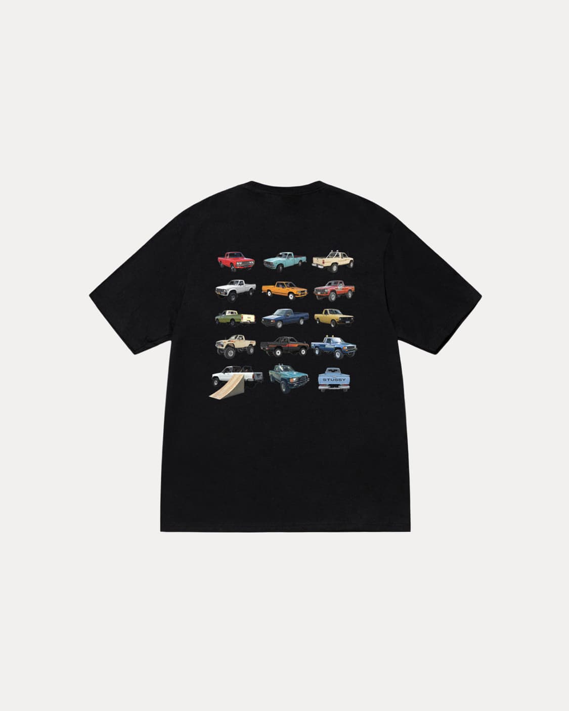 [M] 스투시 픽업 티셔츠 블랙 상품이미지1