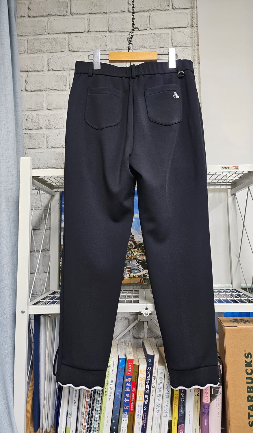 블랙앤화이트 여성 골프바지 28~29 간절기 골프팬츠 WL88 상품이미지2