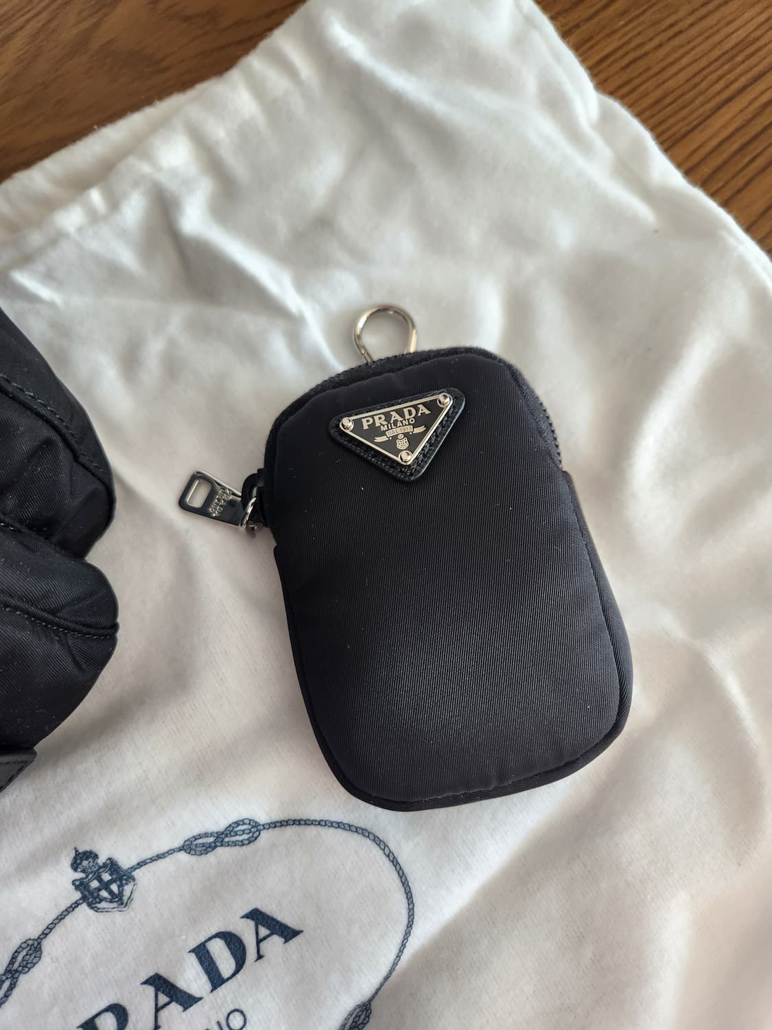 (새상품)프라다 리나일론 숄더백 상품이미지3