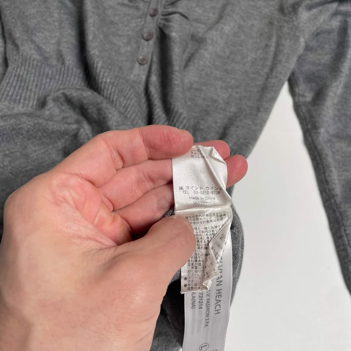 Silvian heach 멀티버튼 롱 슬리 상품이미지8