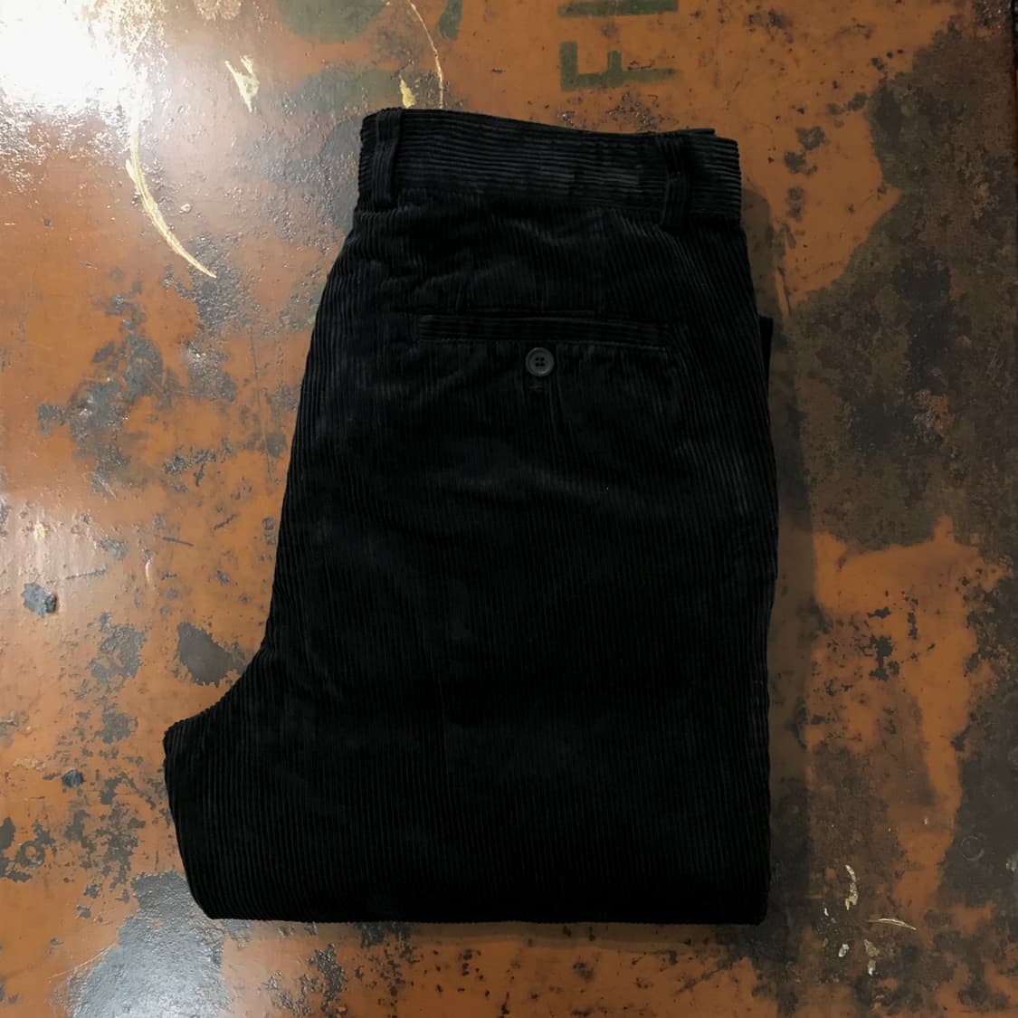빈티지 블랙 코듀로이 팬츠 허리 31 32  상품이미지1