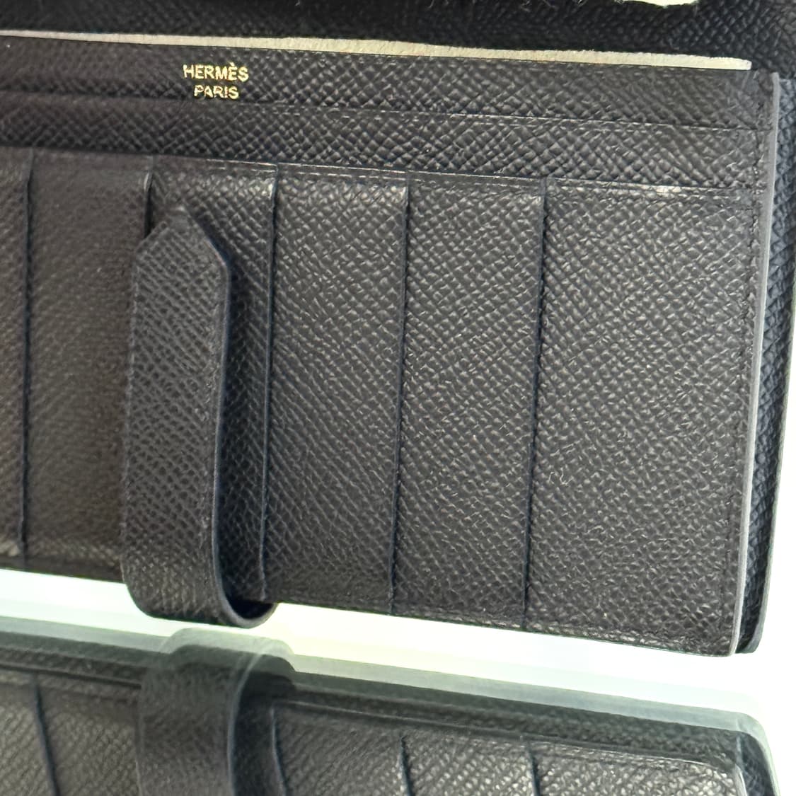 [새상품급/풀구성] 에르메스 베안 장지갑 앱송 & 골드 상품이미지10