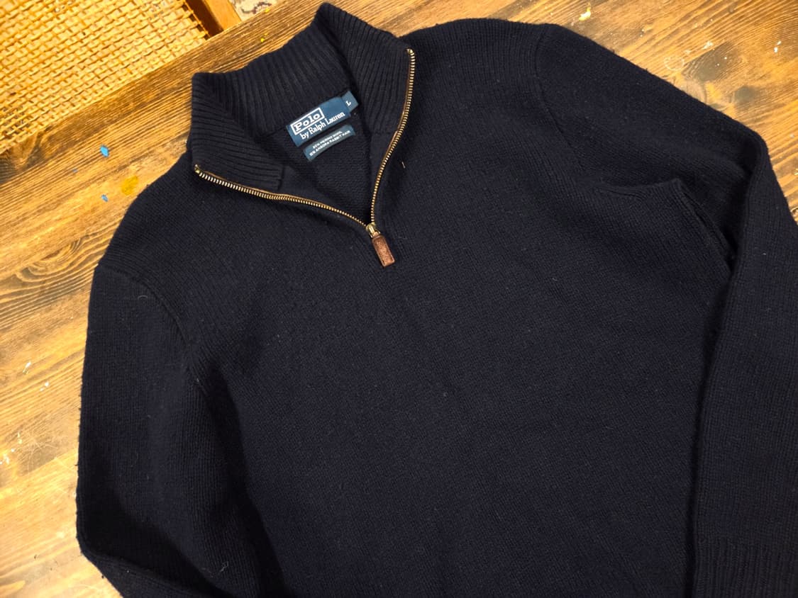 폴로랄프로렌 래빗퍼 앙고라 짚업니트 상품이미지3