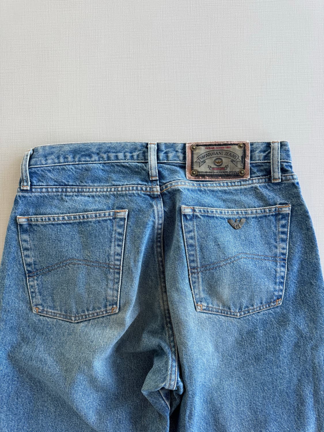 90s 아르마니 데님 팬츠 상품이미지5