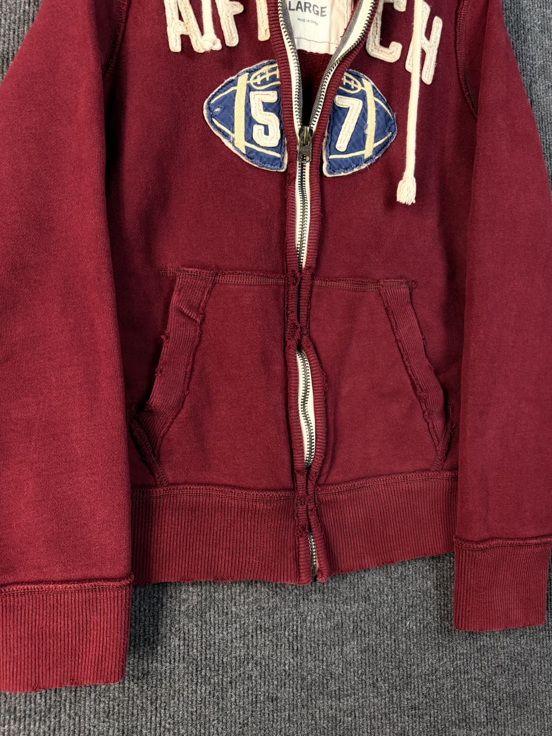 아베크롬비 패치 후드집업 상품이미지4