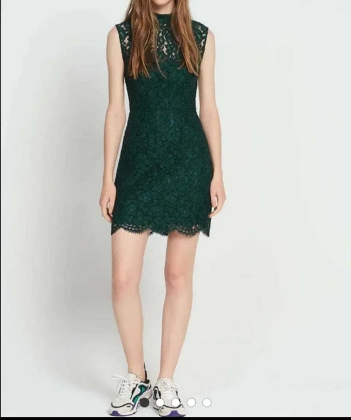 산드로 레이스 미니원피스 1사이즈(1회 착용) 상품이미지5