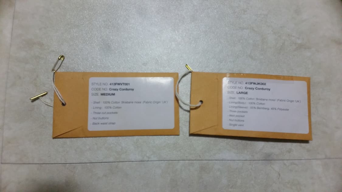 이스트로그 코듀로이 자켓 L+베스트 M 상품이미지8