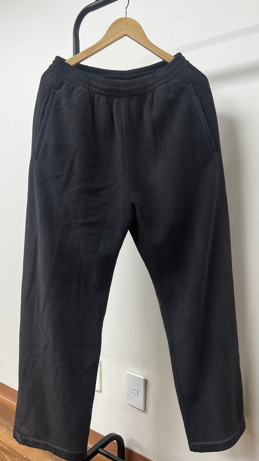 (새상품)이지갭 폴라플리스 팬츠 블랙S 상품이미지1