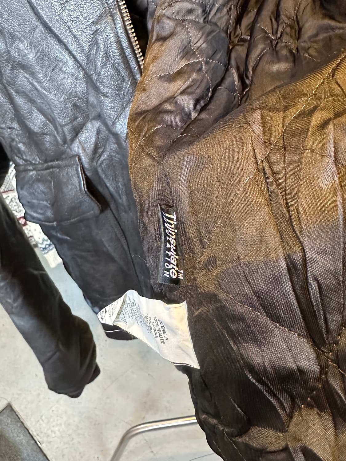 엘엘빈 헤비 리얼 염소가죽 A-2 플라이트 자켓 상품이미지8