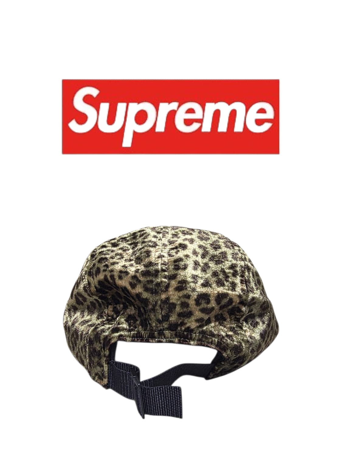 [OS] SUPREME 24SS 슈프림 레오파드 벨벳 캠프캡 올리브 상품이미지4