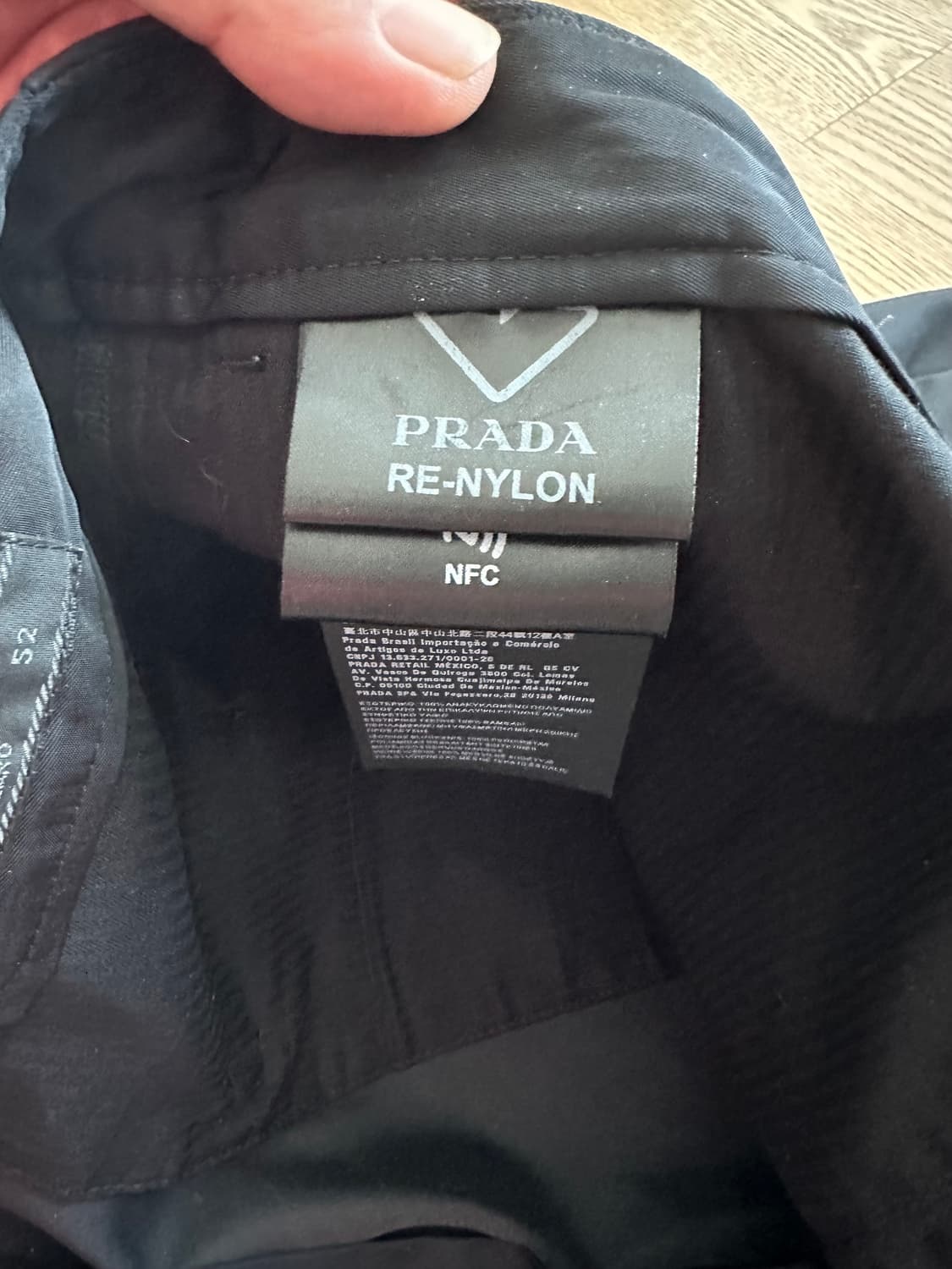 프라다 리나일론 팬츠 52사이즈 상품이미지4
