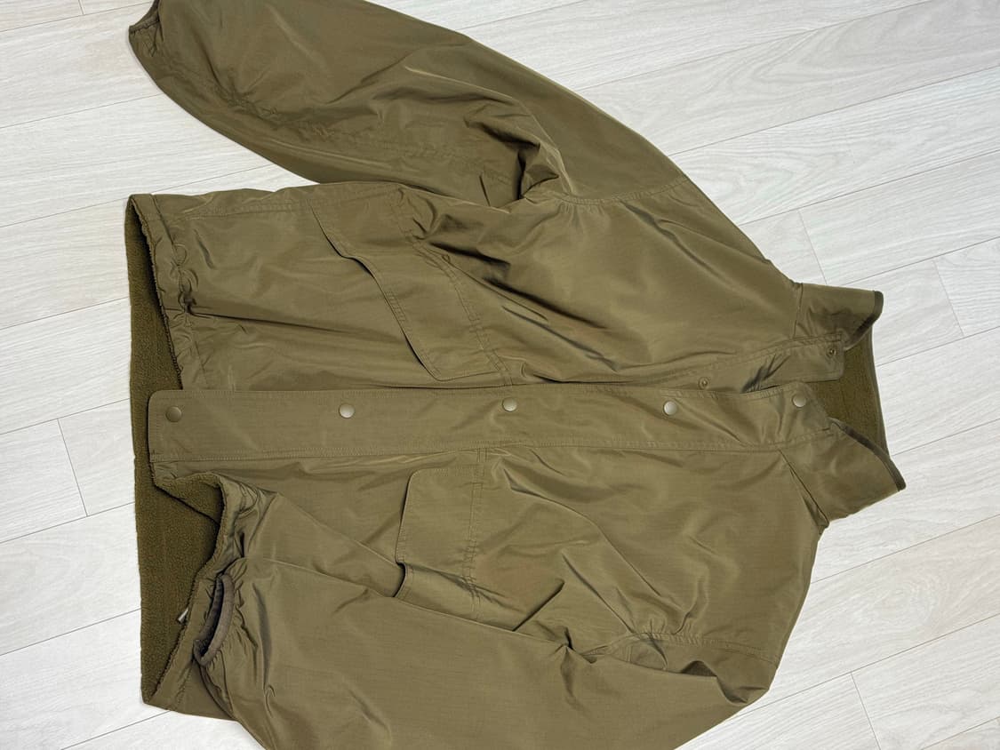 유니클로U 리버서블 블루종, 플리스 L 상품이미지1