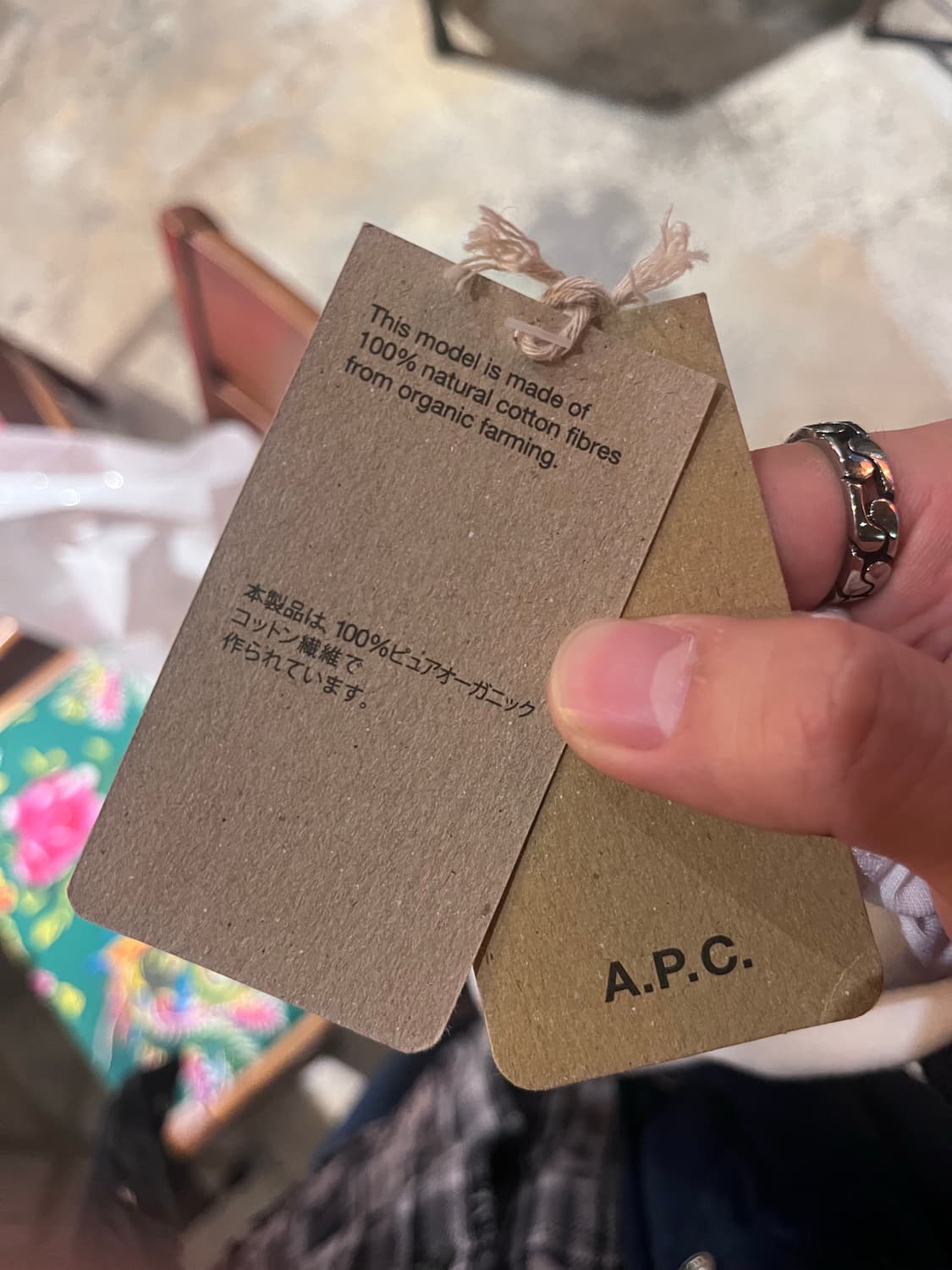 APC grand VPC 티셔츠 블랑 블루 상품이미지4