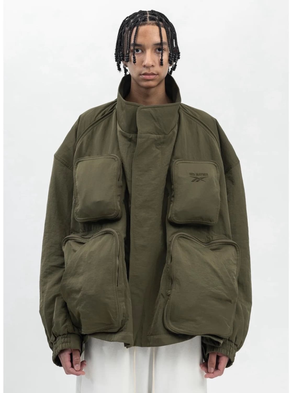 [M] 헤드메이너x리복 오버사이즈 자켓 상품이미지1