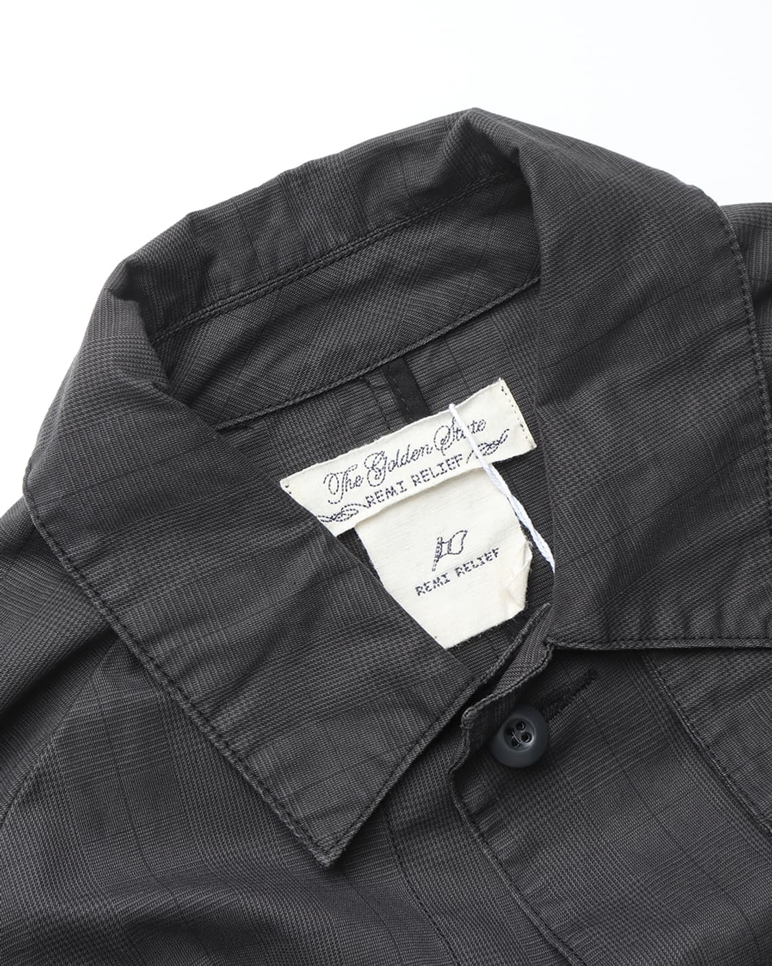 레미릴리프 REMI RELIEF Cotton Check Coat 상품이미지7