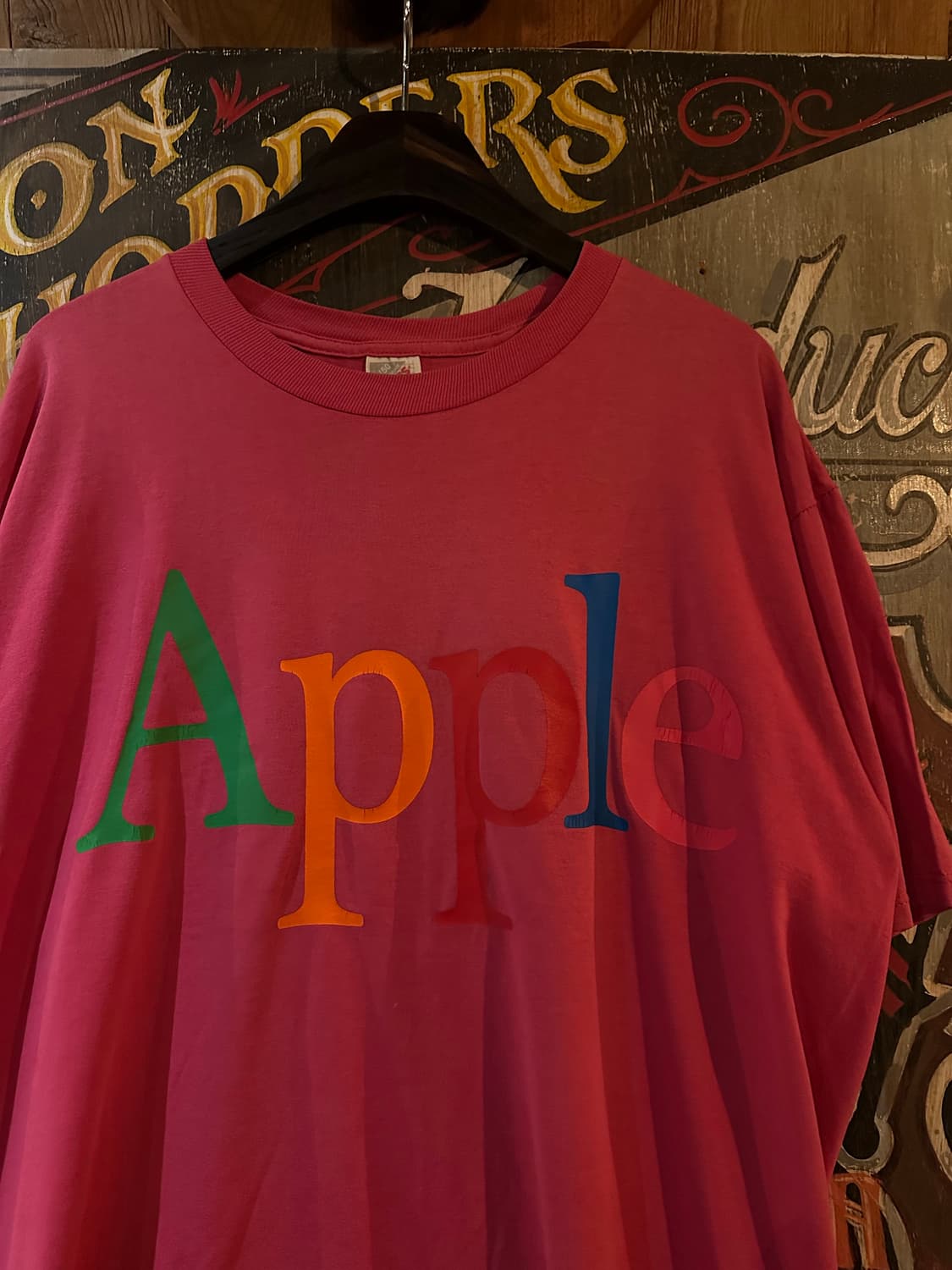 90s USA APPLE T SHIRT 상품이미지3