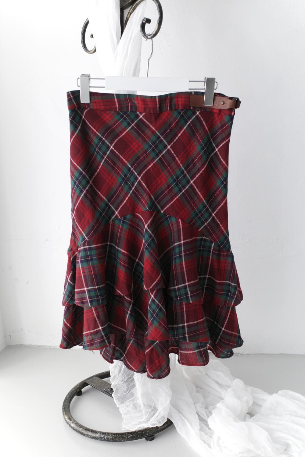 ralph lauren) check flared skirt 상품이미지1