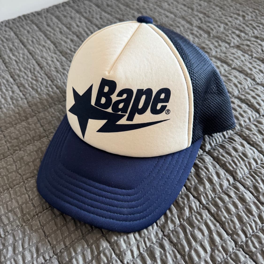 베이프 스타 메쉬캡 블루 상품이미지1