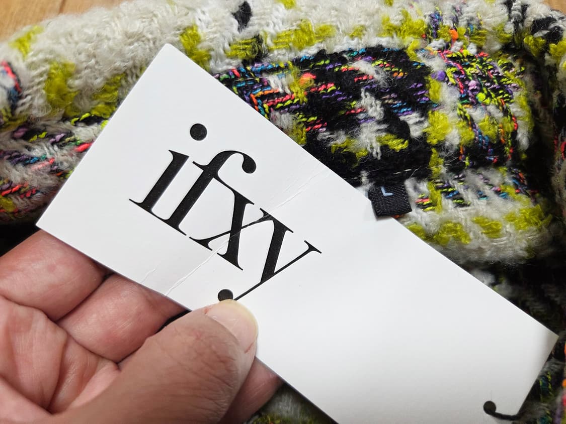 이프시(ifxy) a celestial Map 트위드셔츠 새상품  상품이미지9