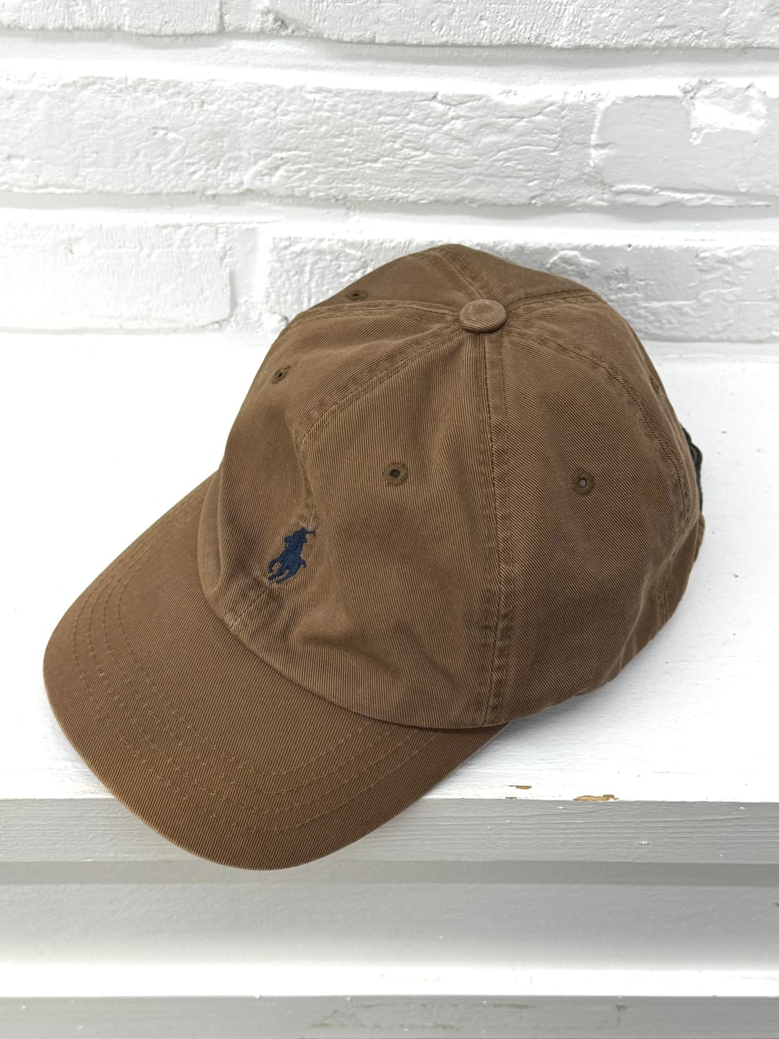 폴로 브라운 볼캡 상품이미지1