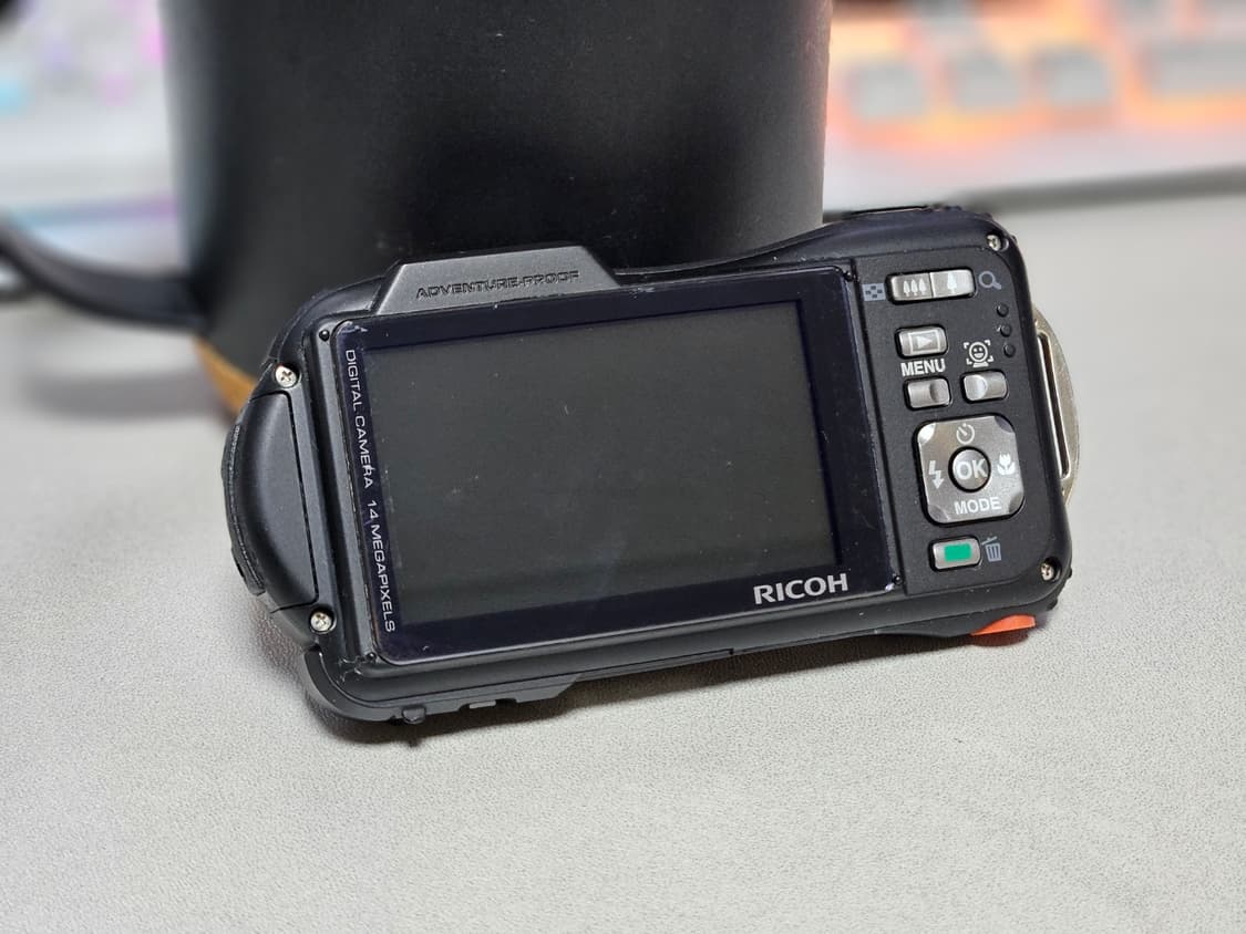 리코 WG 20 방수방진 빈티지 디카 상품이미지4