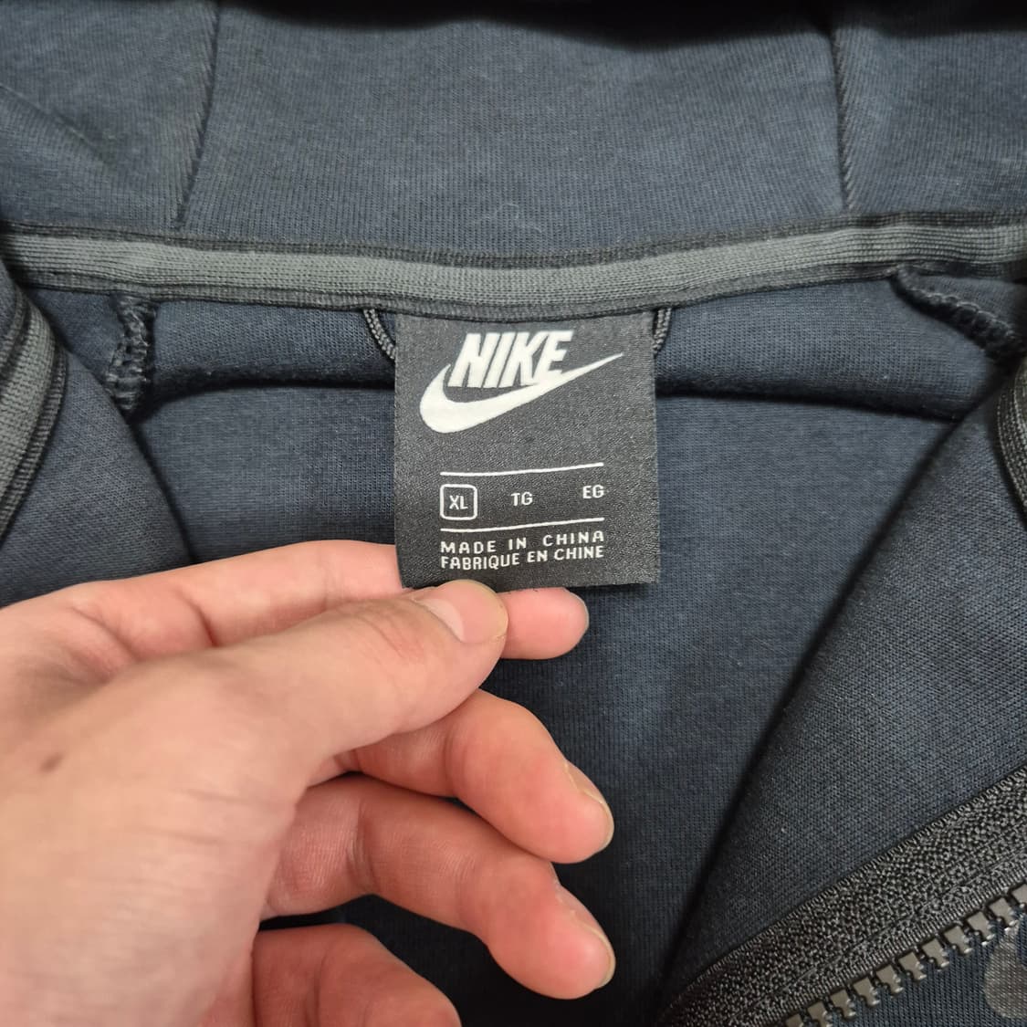 나이키 로고 후드집업 상품이미지5