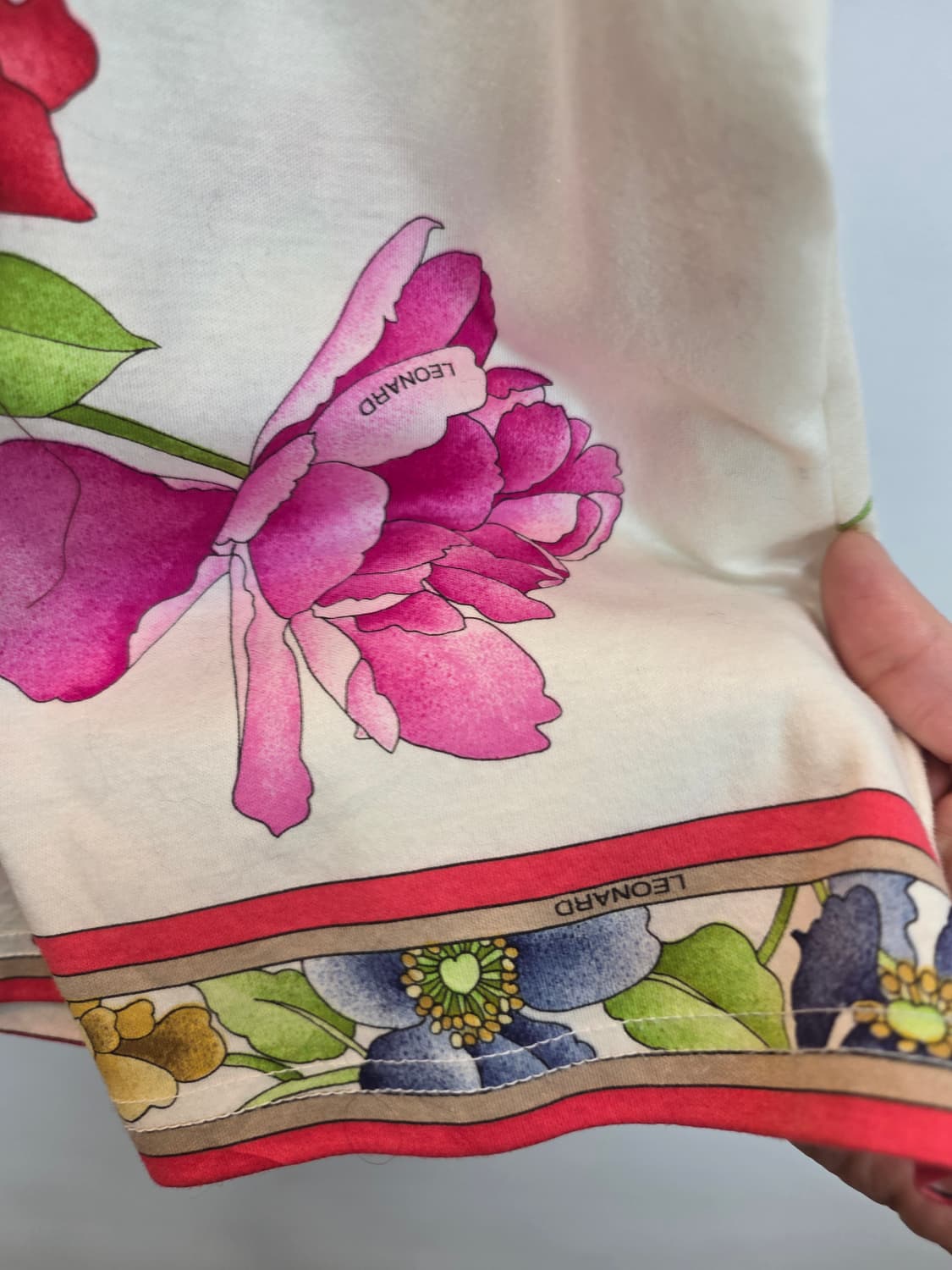 레오나드 플라워프린트 반팔면셔츠 상품이미지5