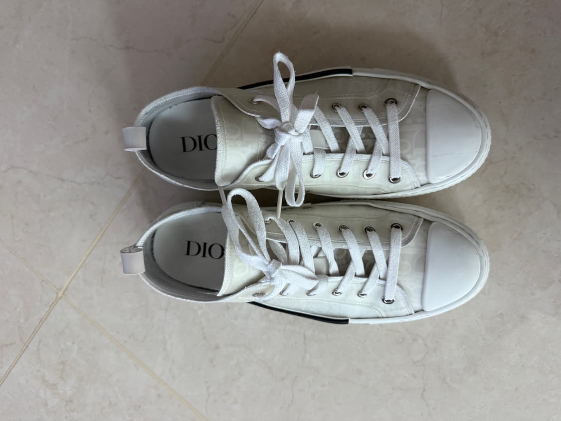 디올 b23 로우탑 스니커즈 41 (260-265) 상품이미지1