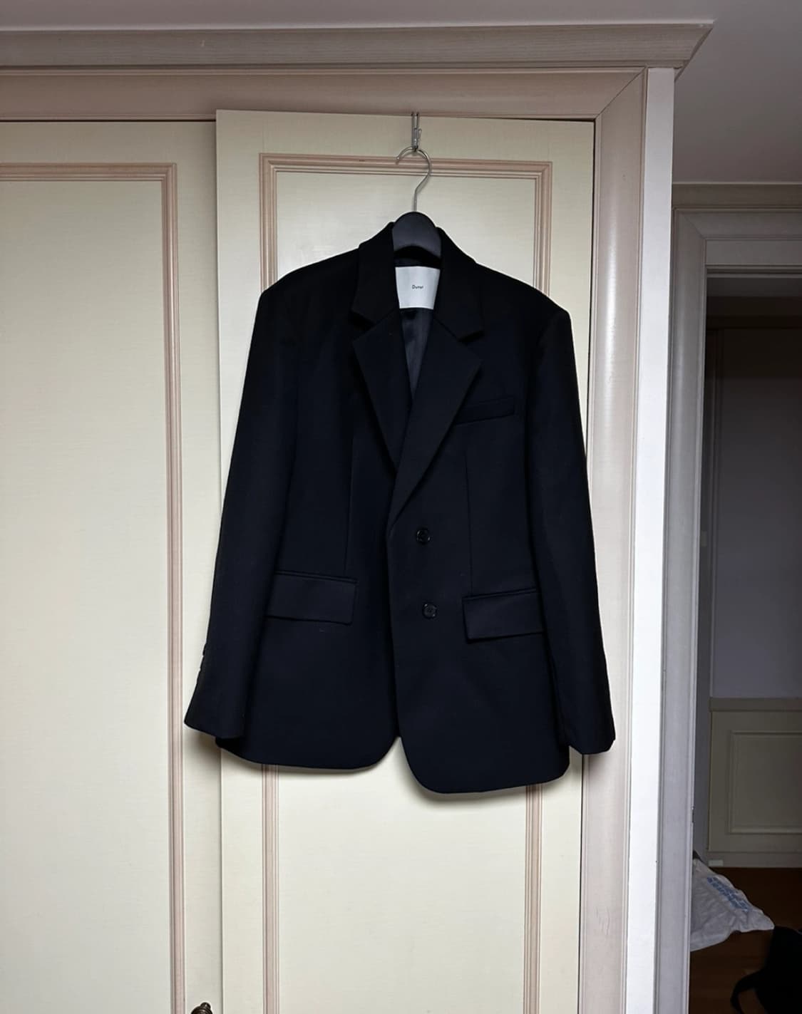 던스트 에센셜 2버튼 블레이저 블랙M 상품이미지2