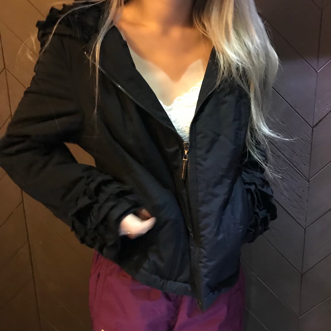 모스키노 칩앤시크 프릴 후드 자켓 상품이미지7