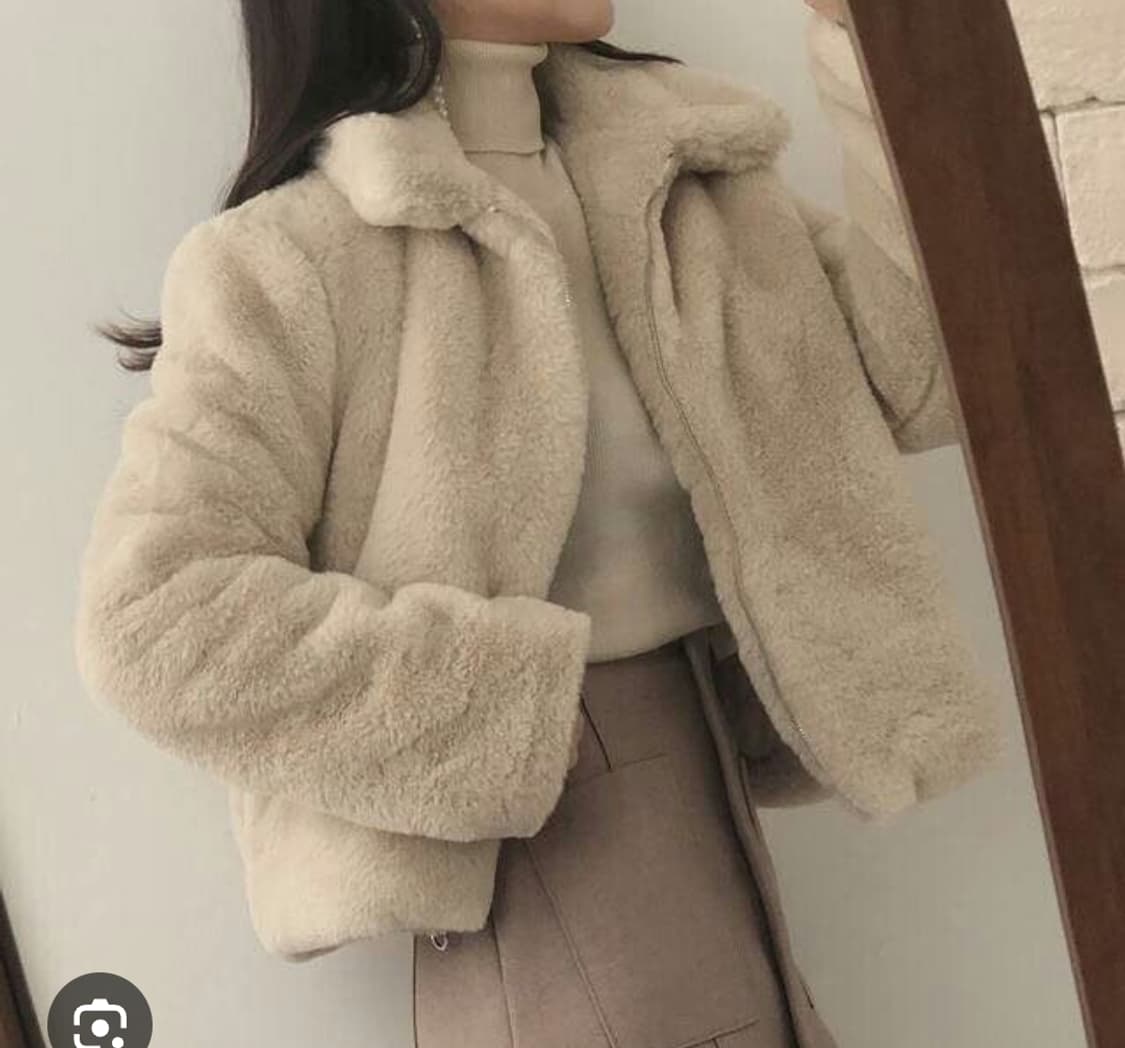 베이지 퍼자켓 상품이미지4